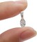 100pcs 15x5mm Silver Plated Small Pendant Bails Glue on Bails Tag Jewelry Bails Oval Scrabble Glue On Earring Bails Small Spoon Shape for Making Jewelry Scrabble Or Glass Cabochon Tiles (9062-100)